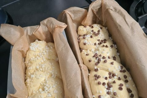 Cliquez pour zoomer ! Brioche tressée à la mie filante Thermomix par Rafica