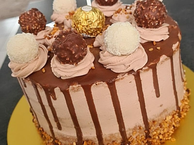 Cliquez pour zoomer ! Génoise au chocolat Thermomix par Rafica