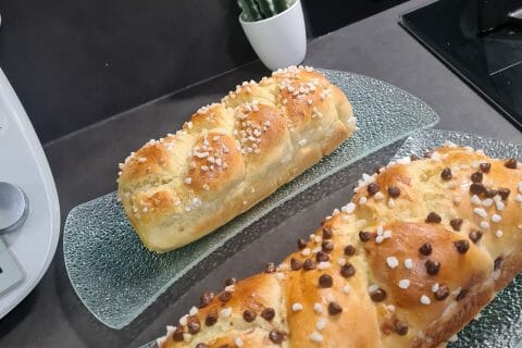Cliquez pour zoomer ! Brioche tressée à la mie filante Thermomix par Rafica