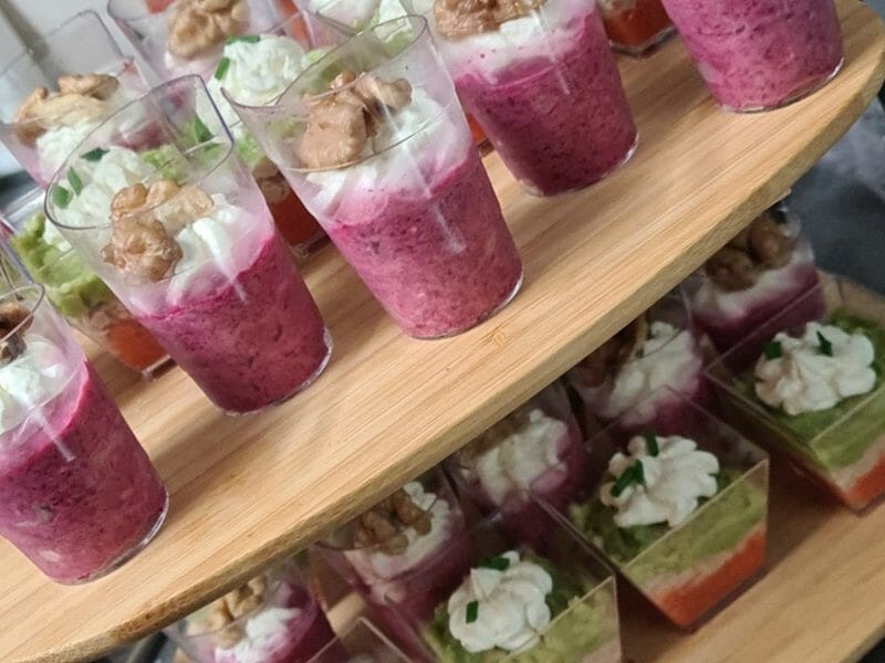 Cliquez pour zoomer ! Verrines de betterave Thermomix par Rafica