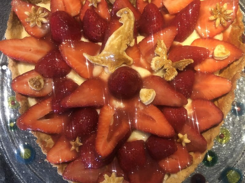 Cliquez pour zoomer ! Tarte aux fraises Thermomix par benedicteally67