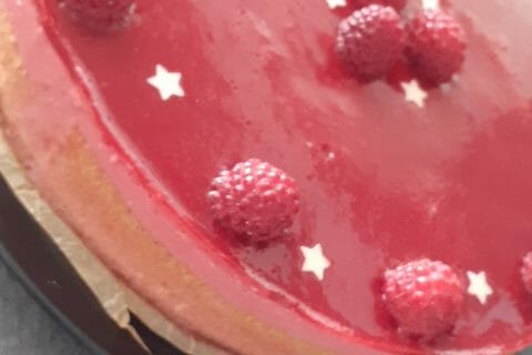 Cliquez pour zoomer ! Bavarois aux framboises Thermomix par celimen54
