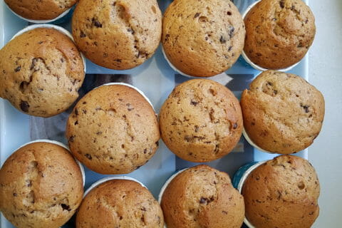 Cliquez pour zoomer ! Cake banane et pépites de chocolat Thermomix par Cricrio