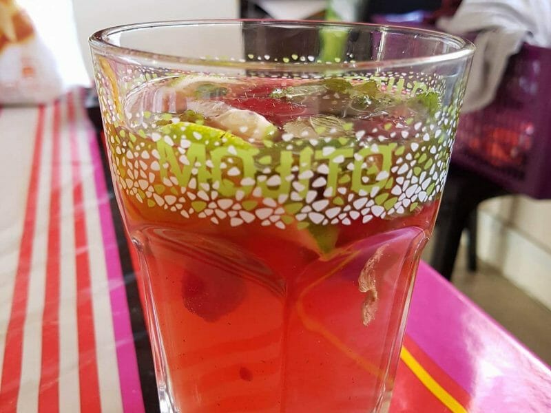Cliquez pour zoomer ! Mojito fraise Thermomix par Cricrio
