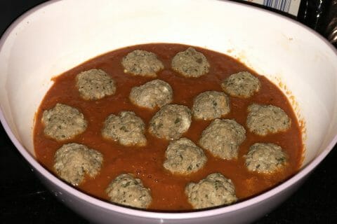 Cliquez pour zoomer ! Boulettes de viandes à la sauce tomate Thermomix par manon_177