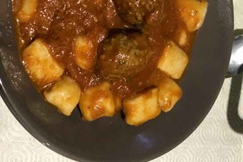 Cliquez pour zoomer ! Boulettes de viandes à la sauce tomate Thermomix par manon_177