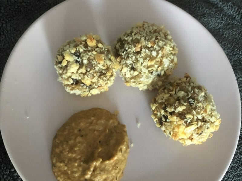 Cliquez pour zoomer ! Boulettes d’aubergines au parmesan Thermomix par manon_177