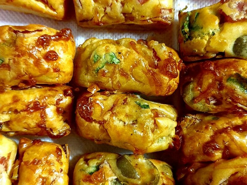 Cliquez pour zoomer ! Cake salé jambon fromage et olives Thermomix par raissa974