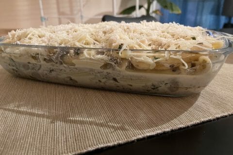 Cliquez pour zoomer ! Gratin de pennes aux champignons Thermomix par berni_1