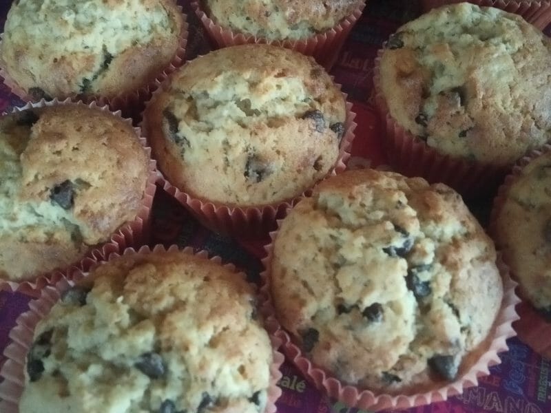 Cliquez pour zoomer ! Muffins à la banane Thermomix par magalie05