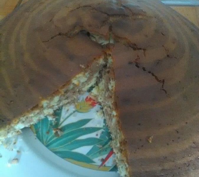 Cliquez pour zoomer ! Gâteau zébré Thermomix par Girlene