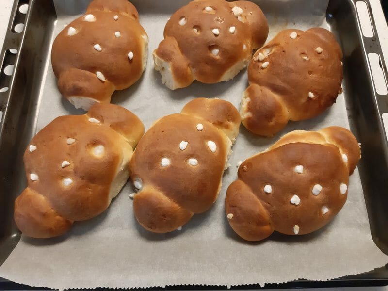 Cliquez pour zoomer ! Cougnou – Coquille de Noël Thermomix par sarahortho