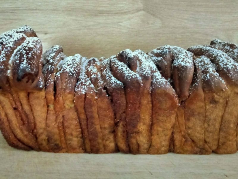 Cliquez pour zoomer ! Brioche à effeuiller à la cannelle Thermomix par lauratom