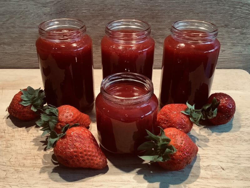 Confiture de fraises Thermomix par lauratom