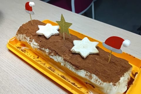 Cliquez pour zoomer ! Bûche Tiramisu Thermomix par corsica13