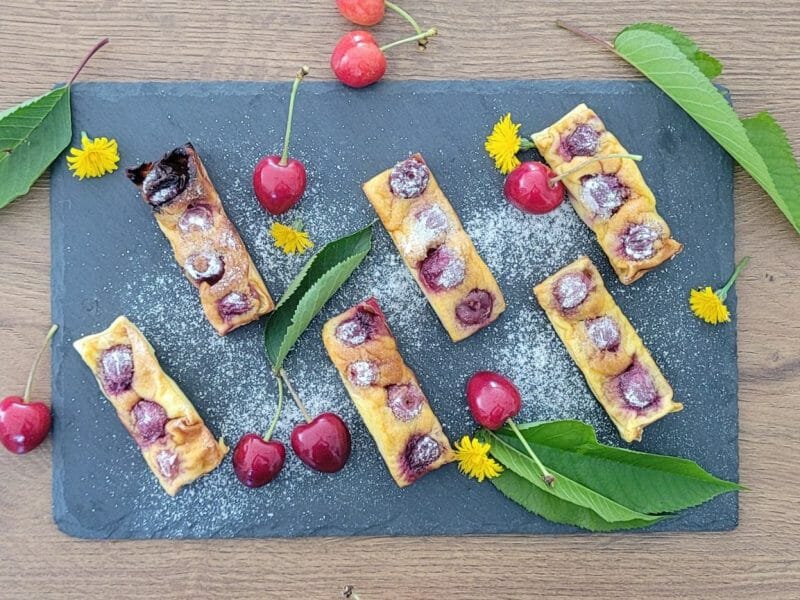 Cliquez pour zoomer ! Clafoutis aux cerises Thermomix par lexara