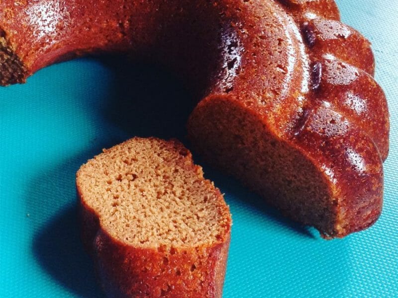 Cliquez pour zoomer ! Cake aux carambars Thermomix par Caco67