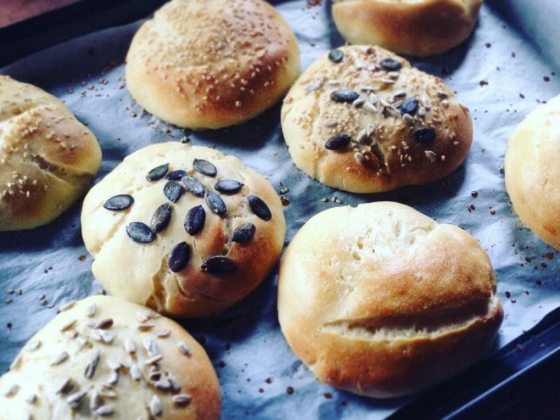 Cliquez pour zoomer ! Pains hamburger Thermomix par Caco67