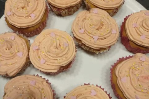 Cliquez pour zoomer ! Cupcakes à la framboise Thermomix par JoJo1604