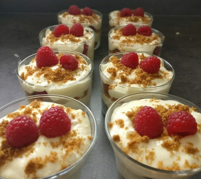 Cliquez pour zoomer ! Tiramisu aux framboises et spéculoos Thermomix par JoJo1604