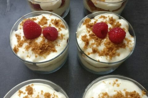 Cliquez pour zoomer ! Tiramisu aux framboises et spéculoos Thermomix par JoJo1604