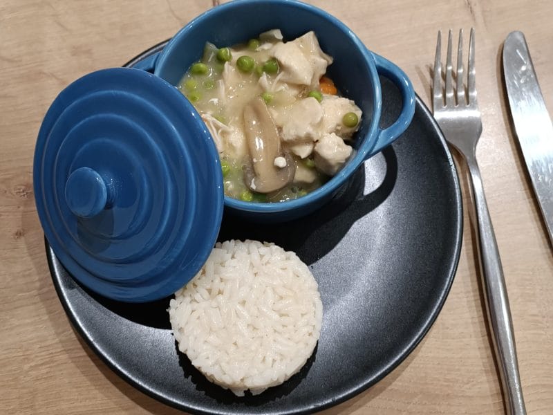 Cliquez pour zoomer ! Fricassée de poulet Thermomix par morgane_132