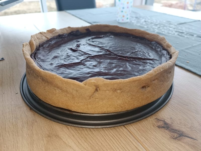 Cliquez pour zoomer ! Flan pâtissier au chocolat Thermomix par morgane_132