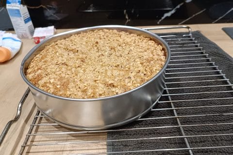 Cliquez pour zoomer ! Tarte aux pommes façon crumble Thermomix par morgane_132