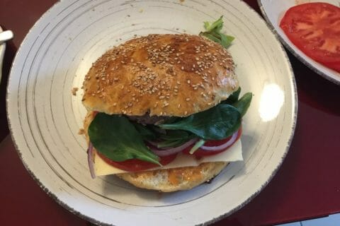 Cliquez pour zoomer ! Pains hamburger au Thermomix