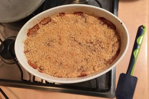 Cliquez pour zoomer ! Crumble aux Pommes au Thermomix