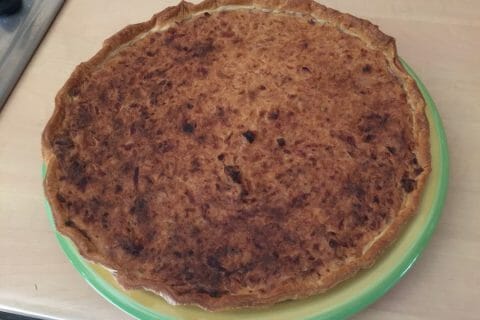 Cliquez pour zoomer ! Tarte feuilletée aux oignons au Thermomix