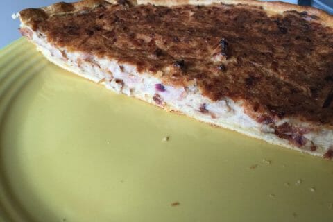 Cliquez pour zoomer ! Tarte feuilletée aux oignons au Thermomix