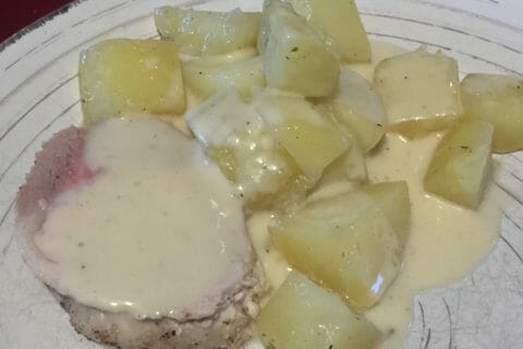 Cliquez pour zoomer ! Roti de porc sauce échalote au Thermomix