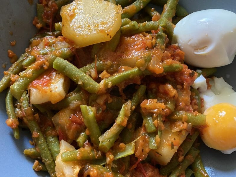 Cliquez pour zoomer ! Haricots verts à l’italienne Thermomix par m0x57