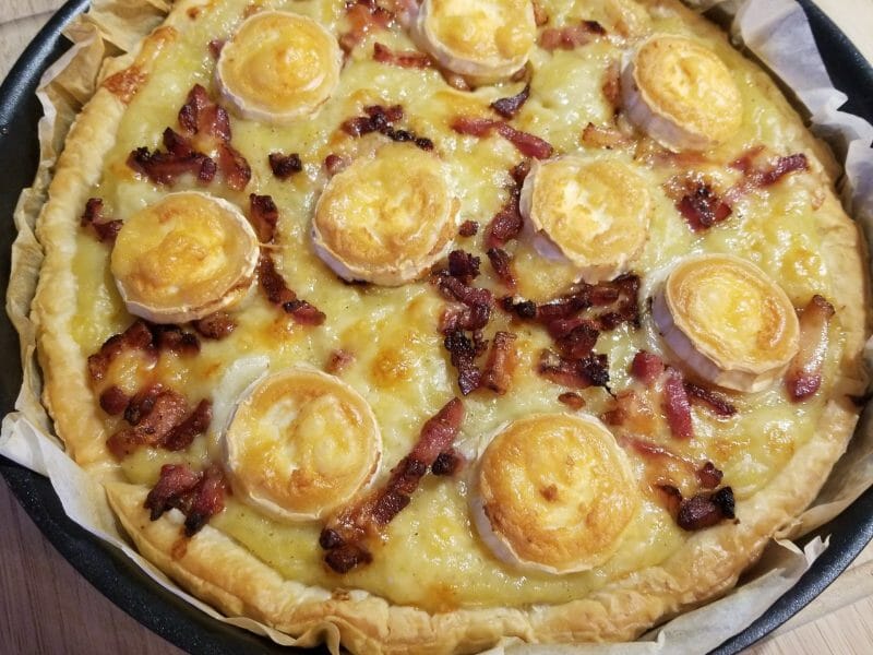 Cliquez pour zoomer ! Tarte aux pommes de terre et lardons Thermomix par marie-eric
