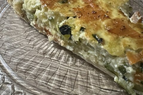 Cliquez pour zoomer ! Quiche saumon et courgettes Thermomix par cassandra_23