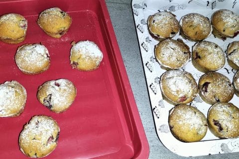 Cliquez pour zoomer ! Muffins aux fraises Thermomix par Manou