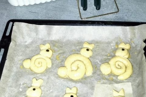 Cliquez pour zoomer ! Briochettes colombes Thermomix par Manou