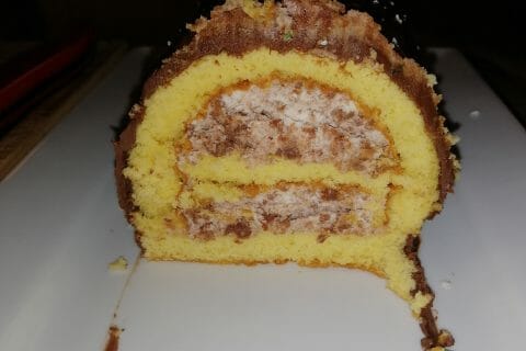 Cliquez pour zoomer ! Bûche Ferrero Rocher Thermomix par fafa2608