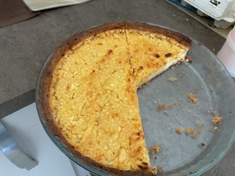 Cliquez pour zoomer ! Tarte pommes râpées citron Thermomix par Titine45