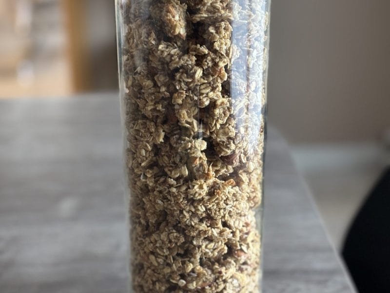 Granola dattes et banane Thermomix par saimas