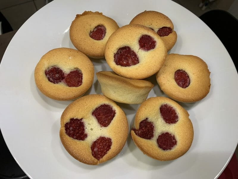 Cliquez pour zoomer ! Visitandines aux framboises Thermomix par saimas