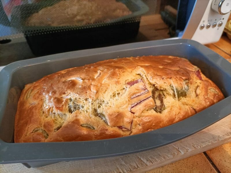 Cliquez pour zoomer ! Cake salé jambon fromage et olives Thermomix par fred_28