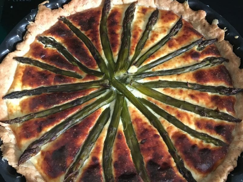 Cliquez pour zoomer ! Tarte asperges et ricotta Thermomix par Erikajess