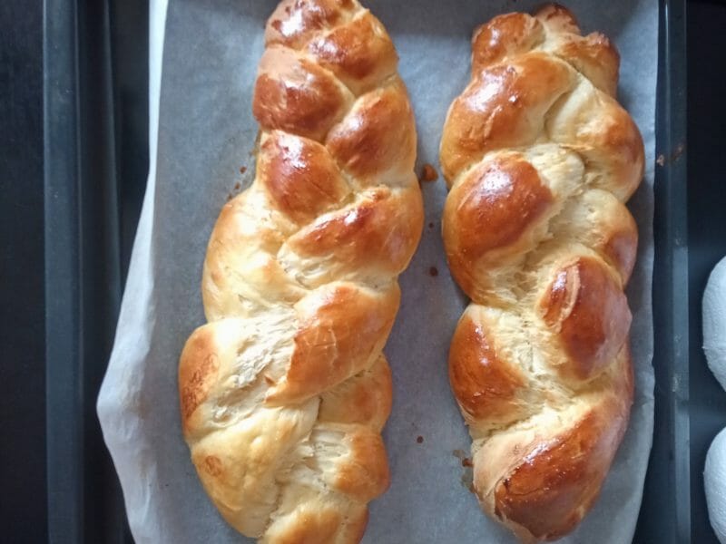 Cliquez pour zoomer ! Brioche tressée à la mie filante Thermomix par isabelle_173
