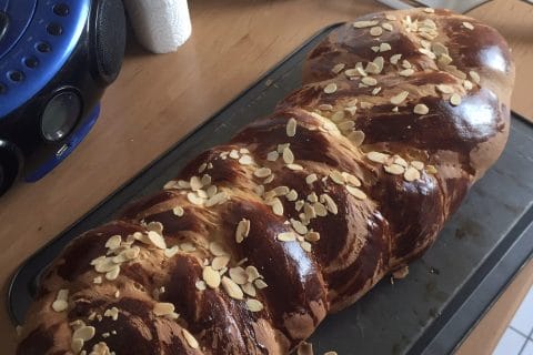 Cliquez pour zoomer ! Brioche tressée à la mie filante Thermomix par lilauro