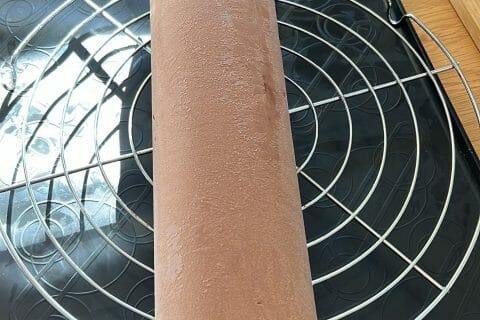 Cliquez pour zoomer ! Bûche mousse au chocolat Thermomix par alix13
