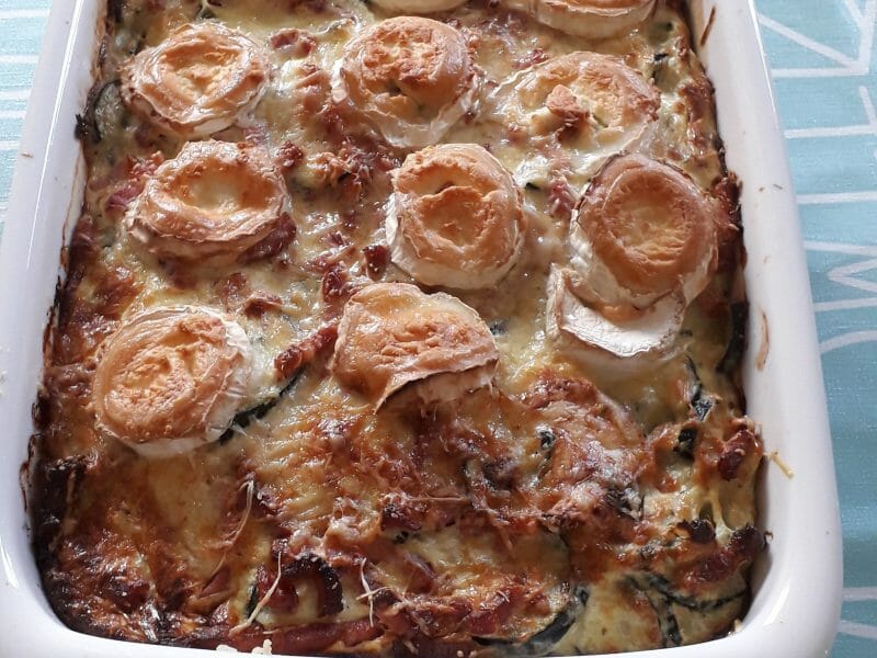 Cliquez pour zoomer ! Gratin de courgettes au chèvre Thermomix par Sophie35