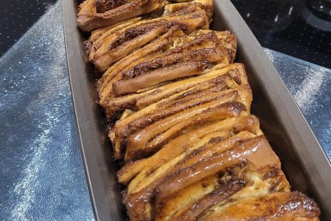 Cliquez pour zoomer ! Brioche à effeuiller à la cannelle Thermomix par fifiwawa