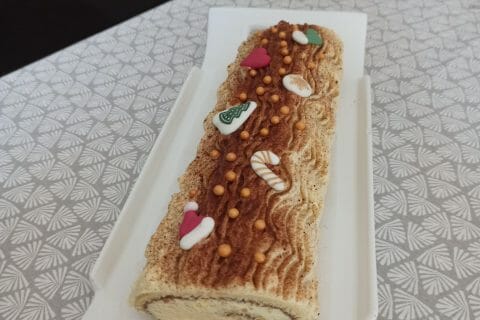 Cliquez pour zoomer ! Bûche Tiramisu Thermomix par missjuly30230
